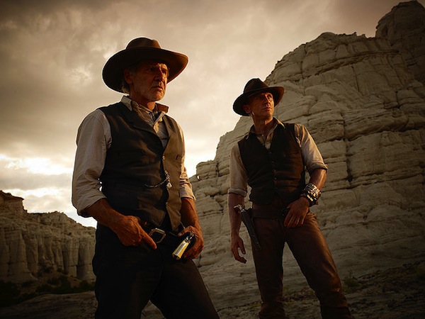 Harrison Ford and Daniel Craig in COWBOYS & ALIENS